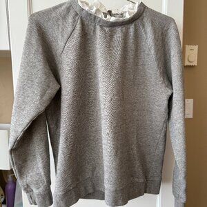 Jcrew sweater white collar